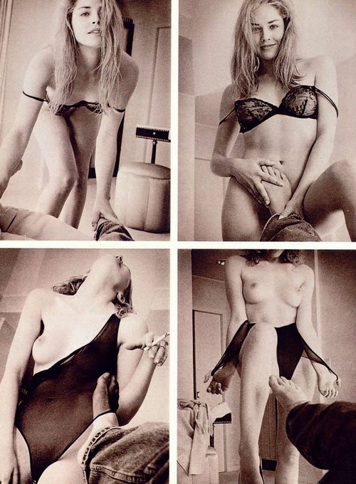 Nude sharon pics stone Sharon Stone